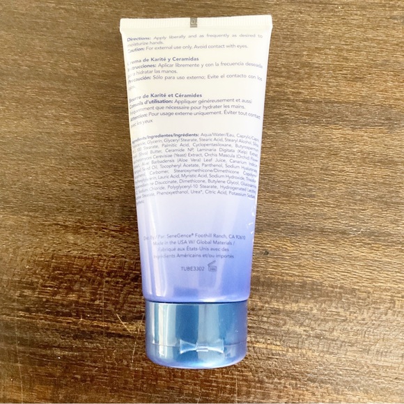 NEW SeneGence Hand Cream with Shea Butter Ceramides 2.7 Fl Oz Lot Of 7 - Picture 3 of 3